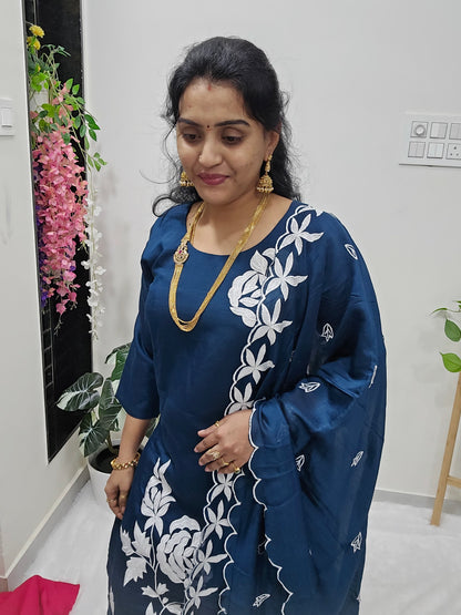3 peace kurthi set Code SLS 337
