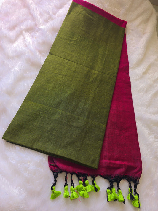 Saree un stiched blouse code SLS 360