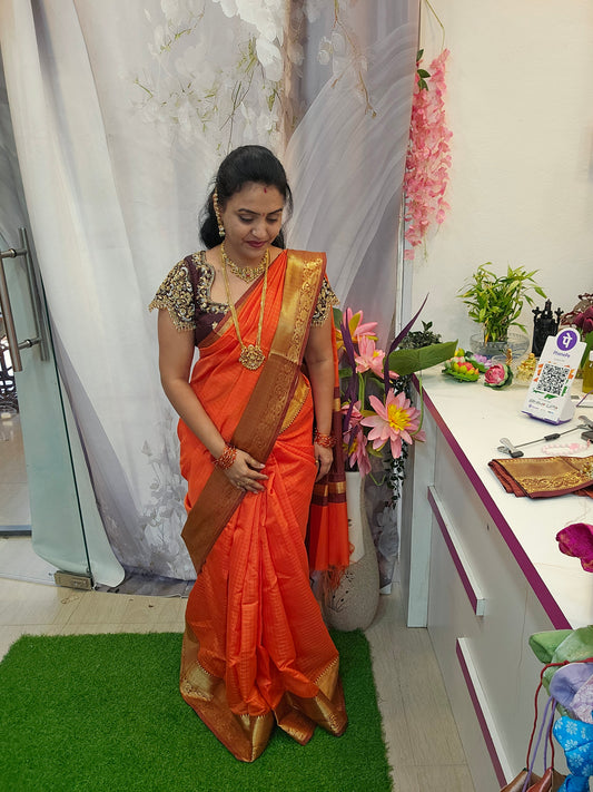 Saree un stiched blouse code SLS 478