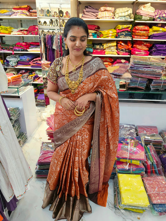 Saree un stiched blouse code SLS 602