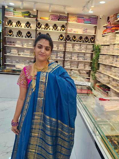 Saree un stiched blouse code SLS 717