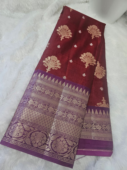 Saree un stiched blouse code SLS 322