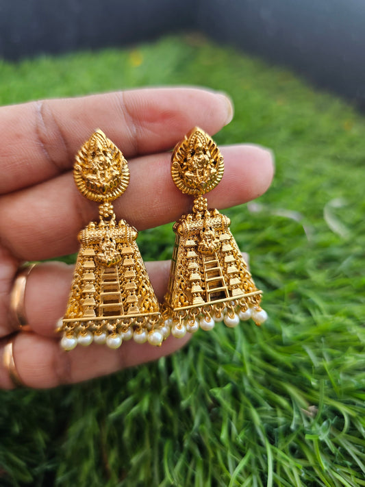 Temple earrings  buttalu code SLS 543J