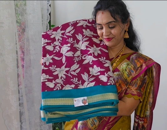 Saree un stiched blouse code SLS 519