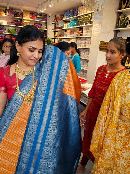 Saree un stiched blouse code 693