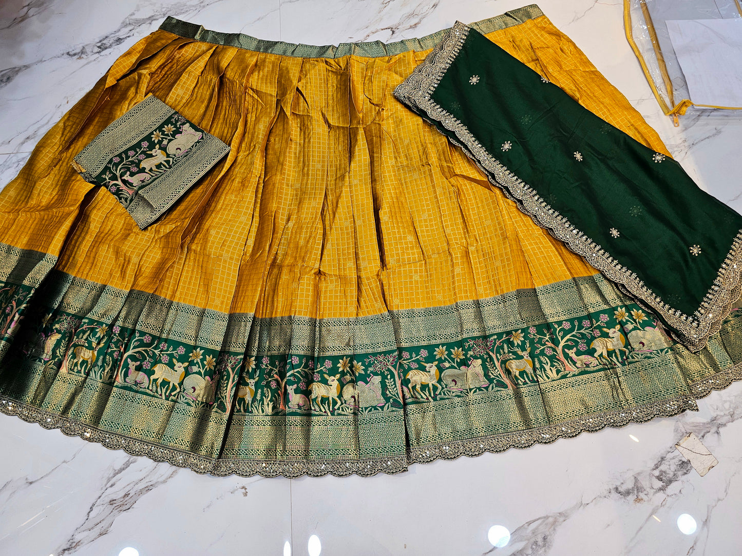 Sami stiched  lehenga set coad SLS 557