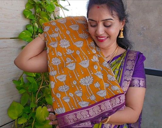 Saree un stiched blouse code SLS 540