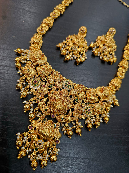 Long set with earrings code SLS 501J