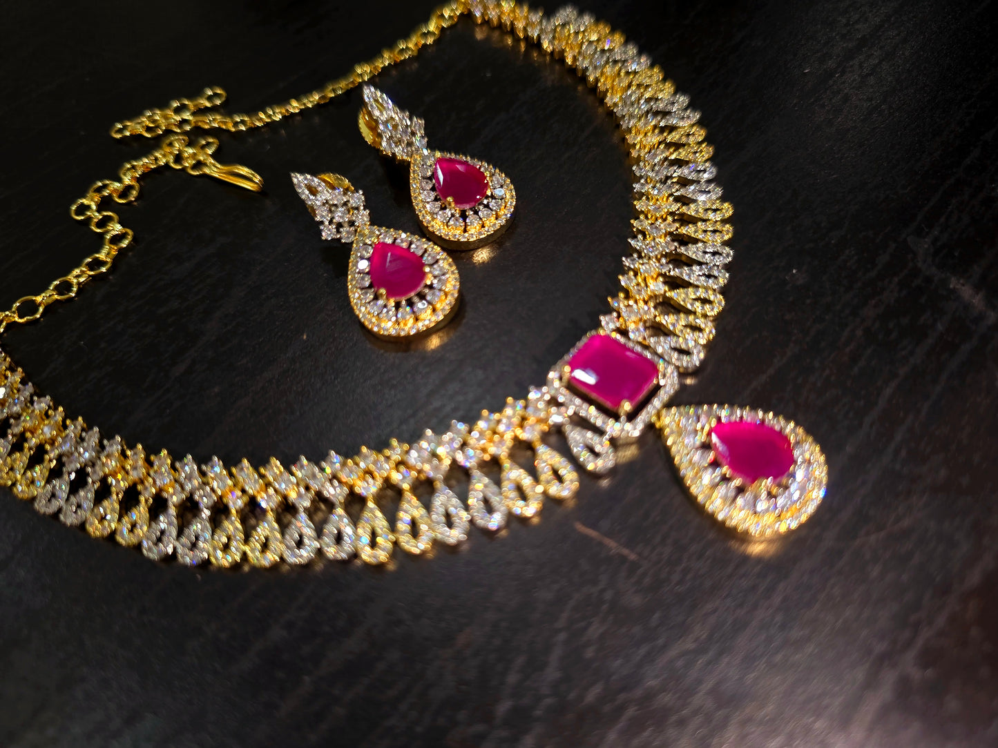 Neck set with earrings Code SLS 339 J