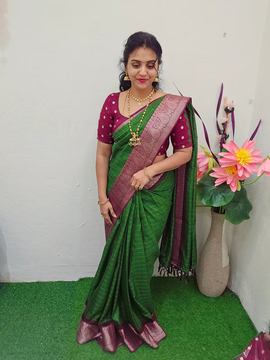 Saree un stiched blouse code SLS 305
