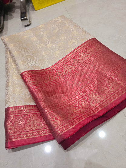 Saree un stiched blouse code SLS 372