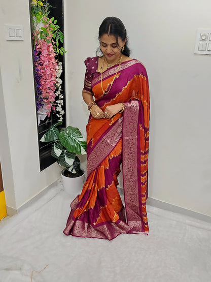 Saree un stiched blouse code SLS 389