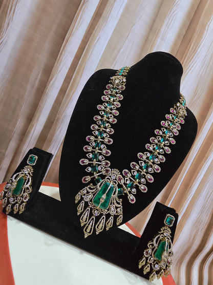 Rani  haram  Neck set with earinges 761J