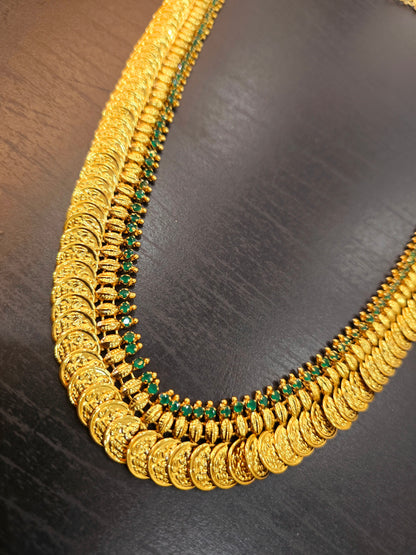 Lakshmi deve long kasulaperu code SLS ( Green color ) 355 J