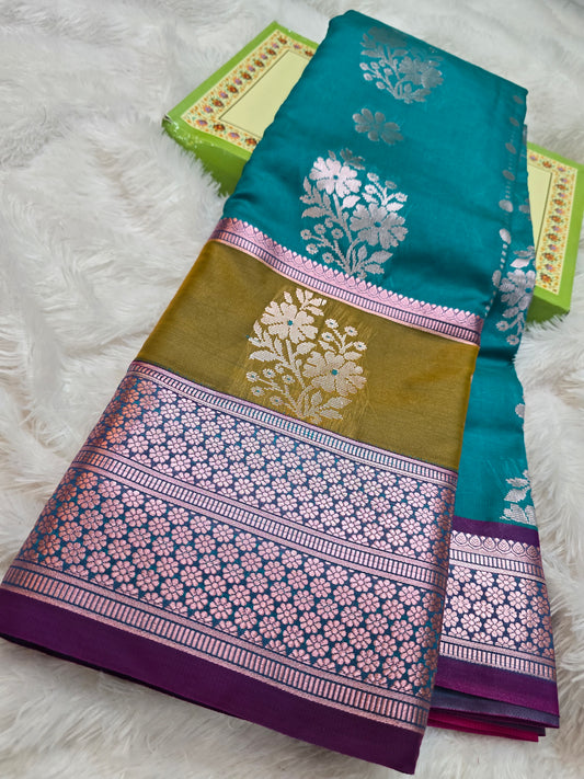 Saree un stiched blouse code SLS 560