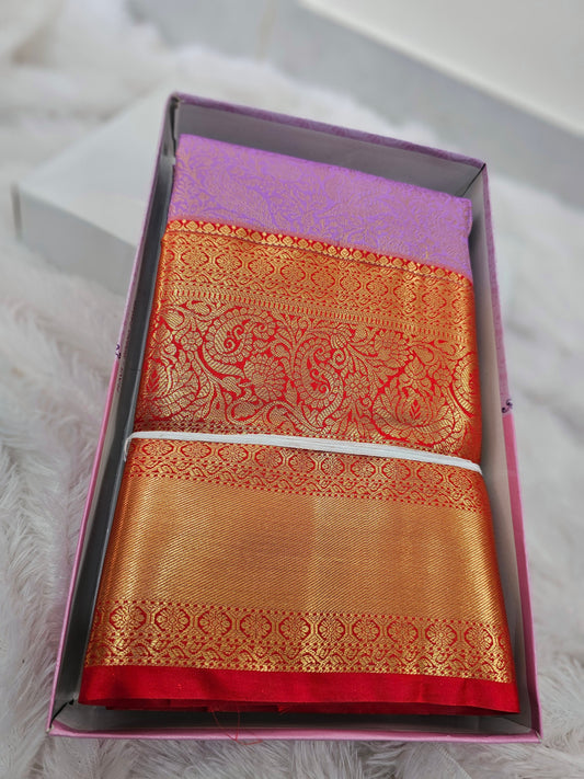 Saree un stiched blouse code SLS 556