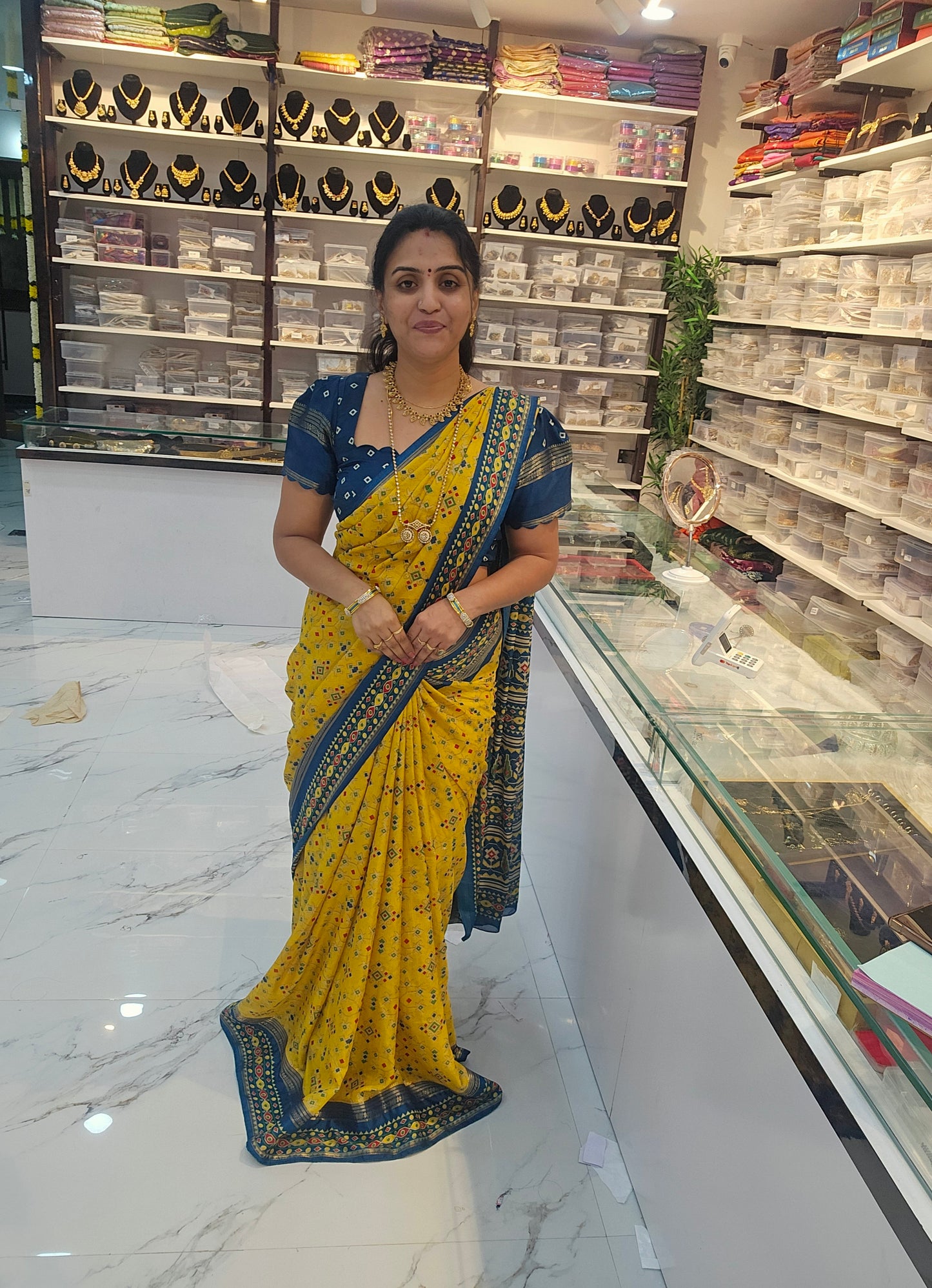 Saree un stiched blouse code SLS 714