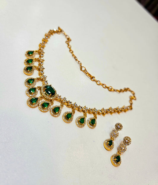 Neck set with earrings code SLS 403J