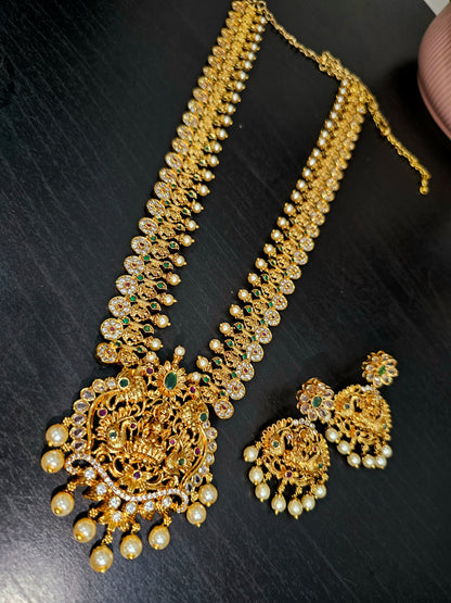 Long set with earrings code SLS  801J