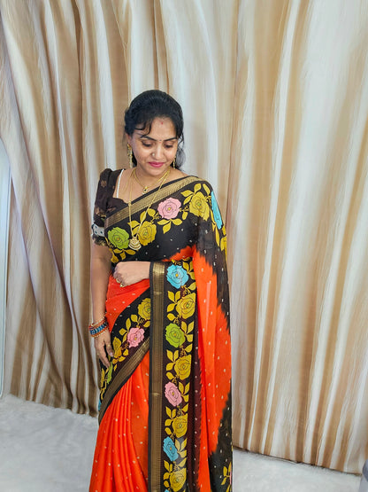 Saree un stiched blouse code SLS 652