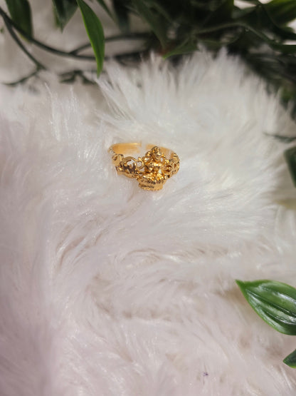 Finger ring 💍 Lakshmi deve code SLS 354 J