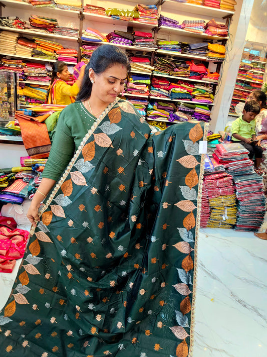 Saree un stiched blouse code SLS 699