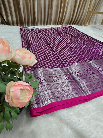 Saree un stiched blouse code SLS 640