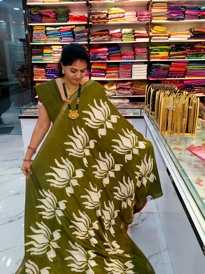 Saree un stiched blouse code SLS 675