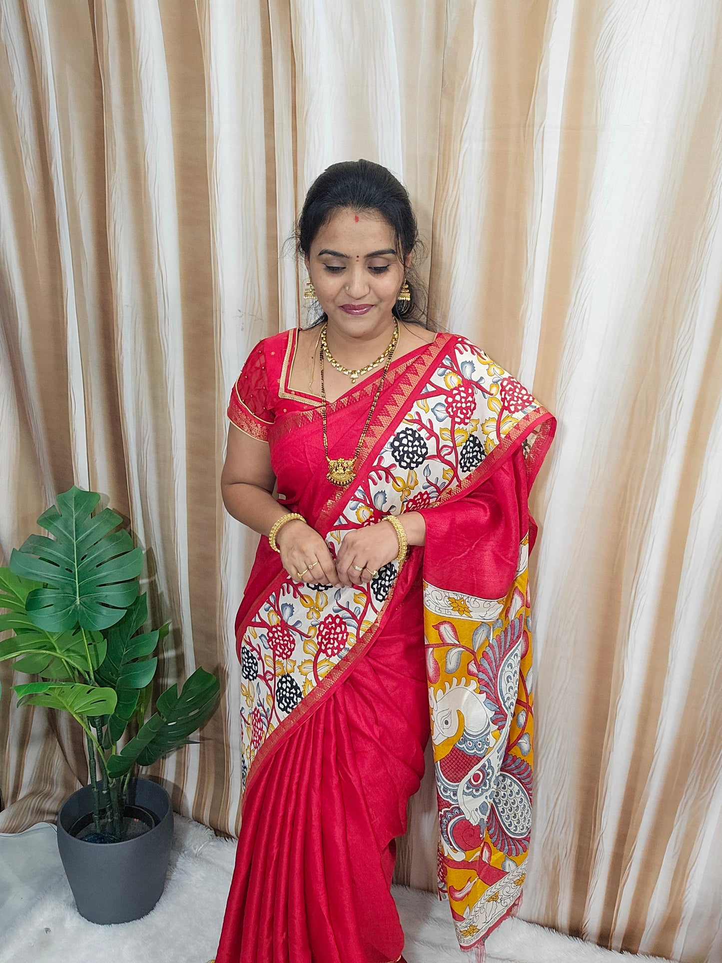 Saree un stiched blouse code SLS 643