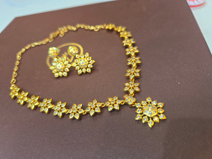 Neck set with earrings Code SLS 300
