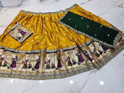Sami stiched  lehenga set coad SLS 557