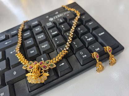 Neck set with earrings Code SLS 349 J