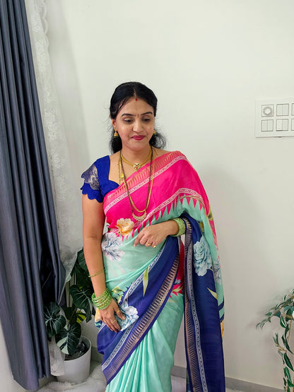 Saree un stiched blouse code SLS 520