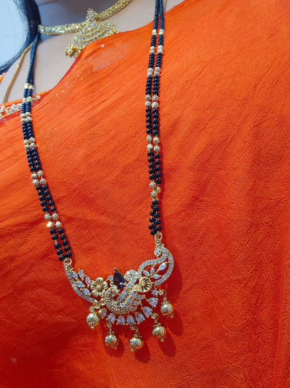 Long black beads code SLS 759J