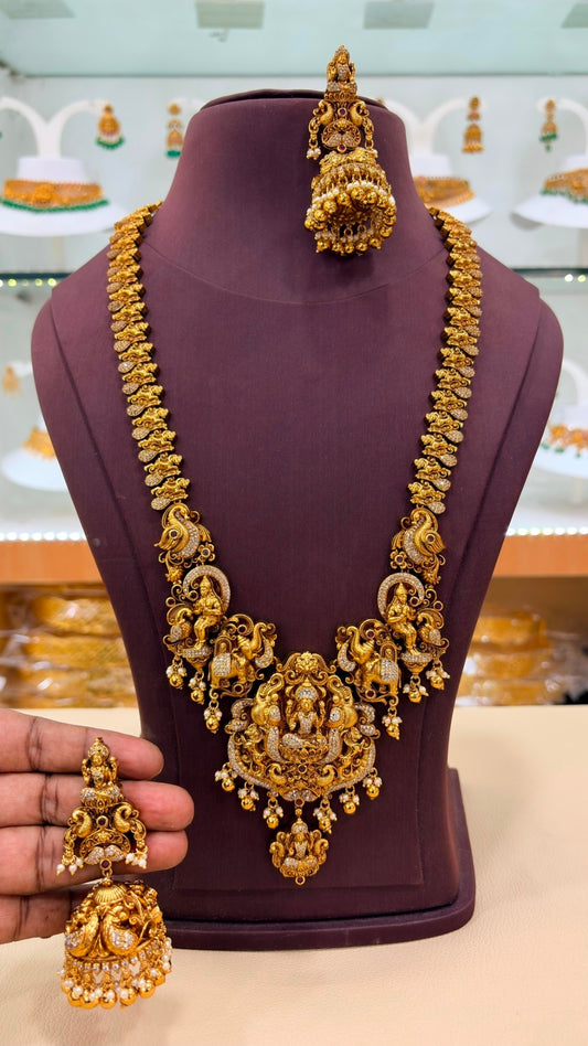 Long set with earrings code SLS 540J