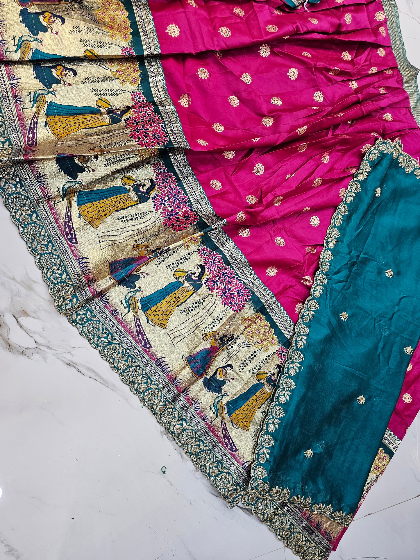 Sami stiched  lehenga set coad SLS 557