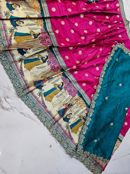Sami stiched  lehenga set coad SLS 557