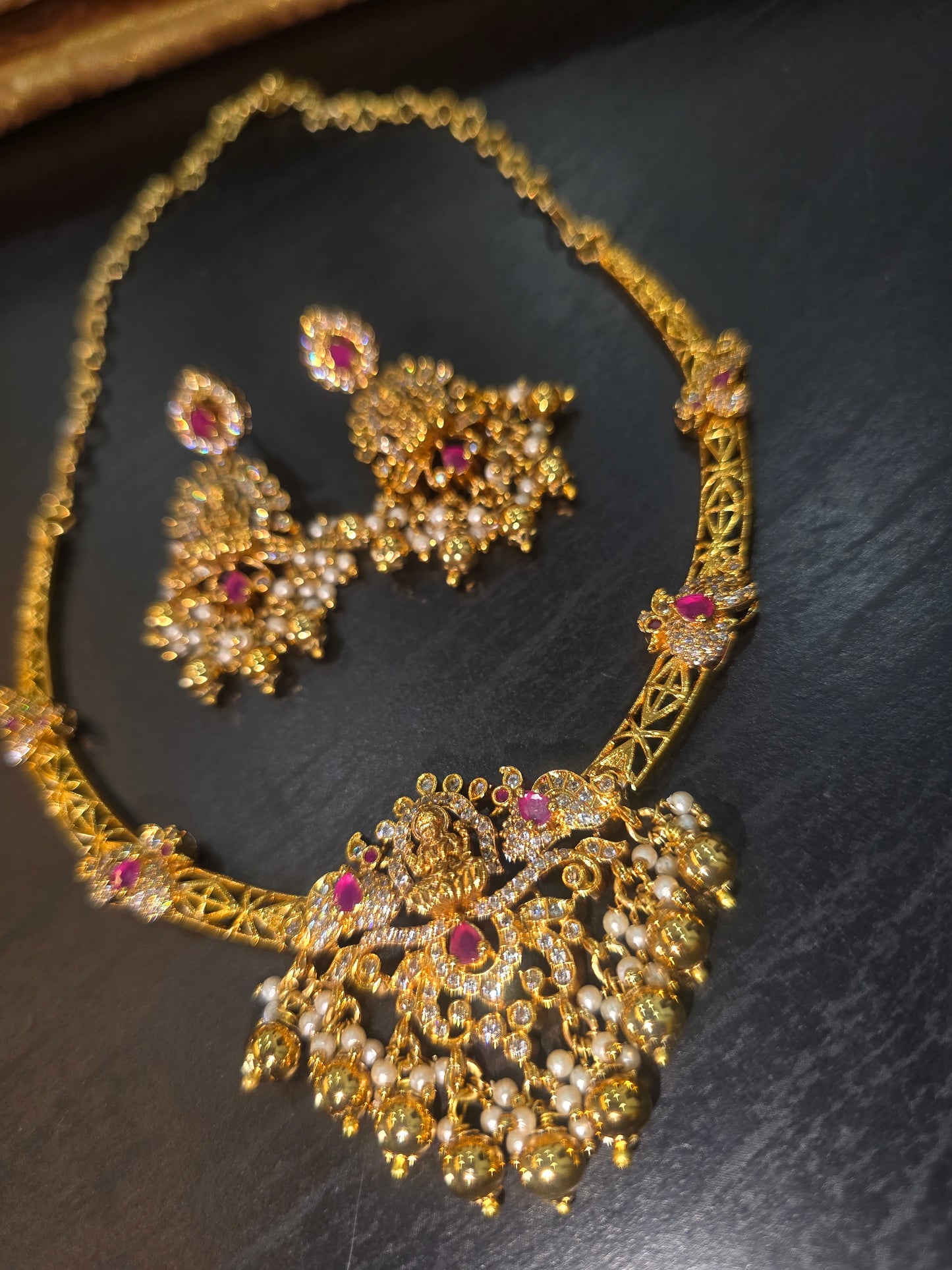 Neck set with earrings Code SLS 342 J