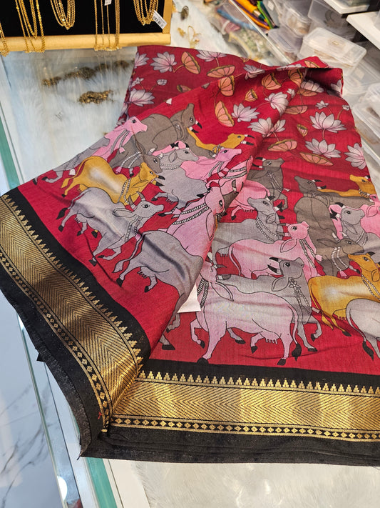 Saree un stiched blouse code SLS 571