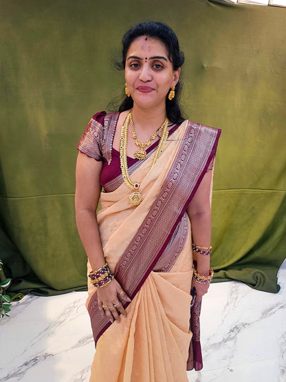 Saree un stiched blouse code SLS