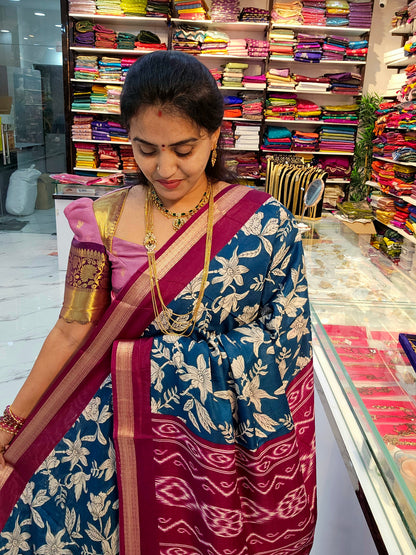 Saree un stiched blouse code SLS 673