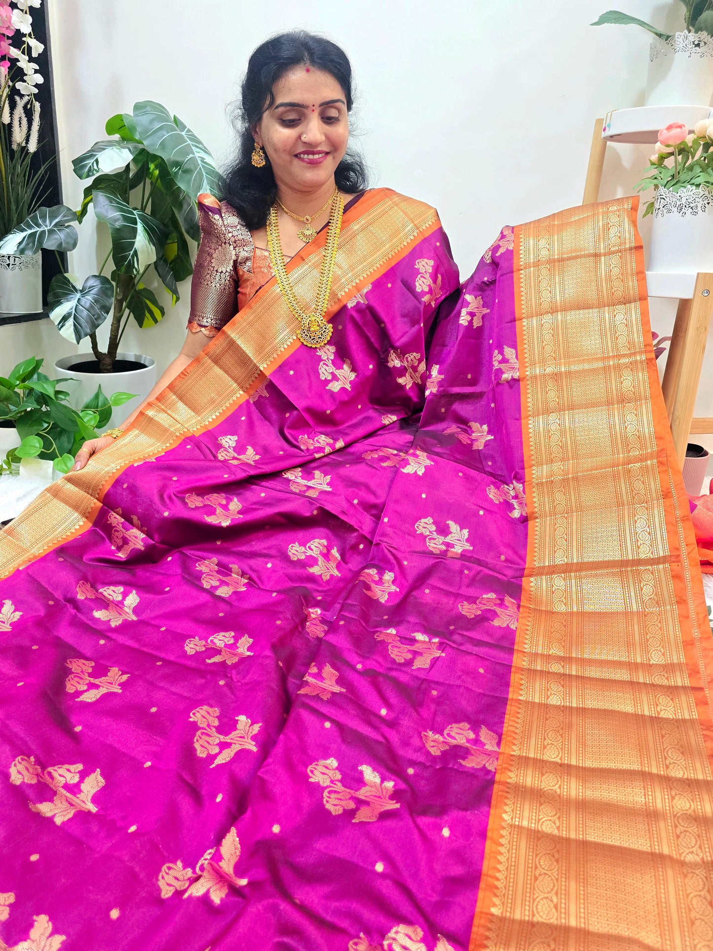 Saree un stiched blouse code SLS 263