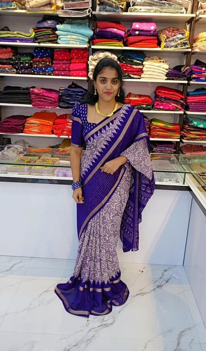 Saree un stiched blouse code SLS 101