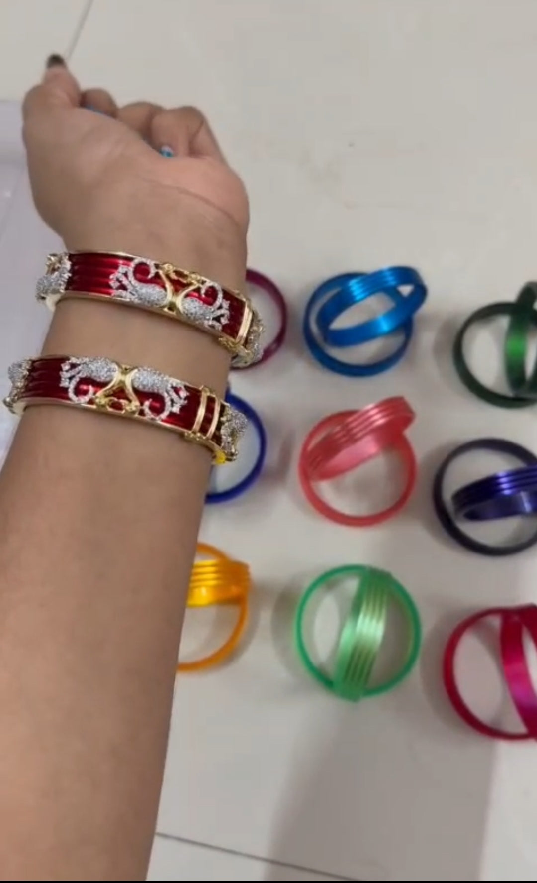 Changeable bangle set  code SLS 897J
