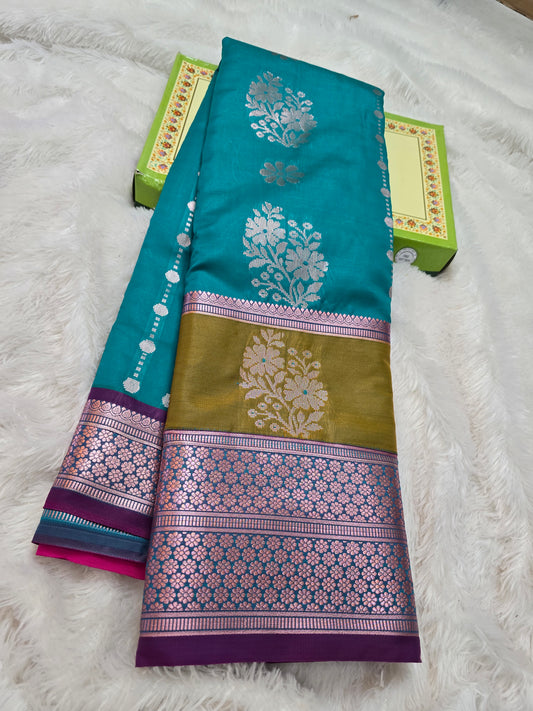 Saree un stiched blouse code SLS 560