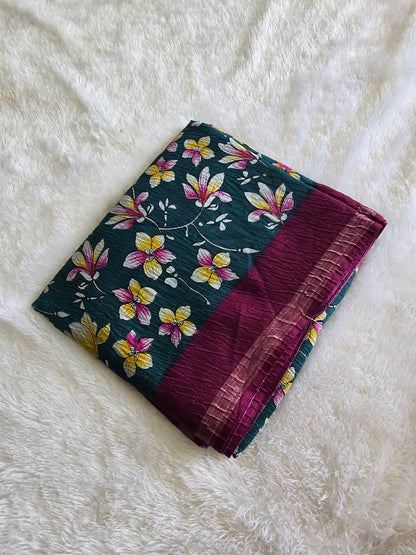 Saree un stiched blouse code SLS 608