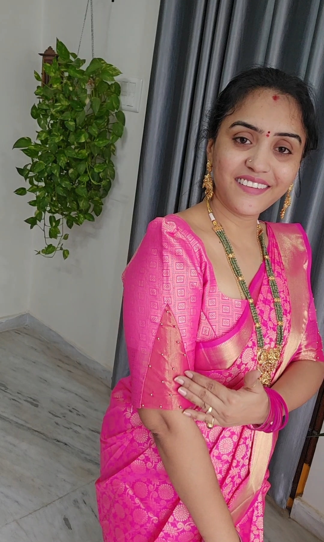Saree un stiched blouse SLS75