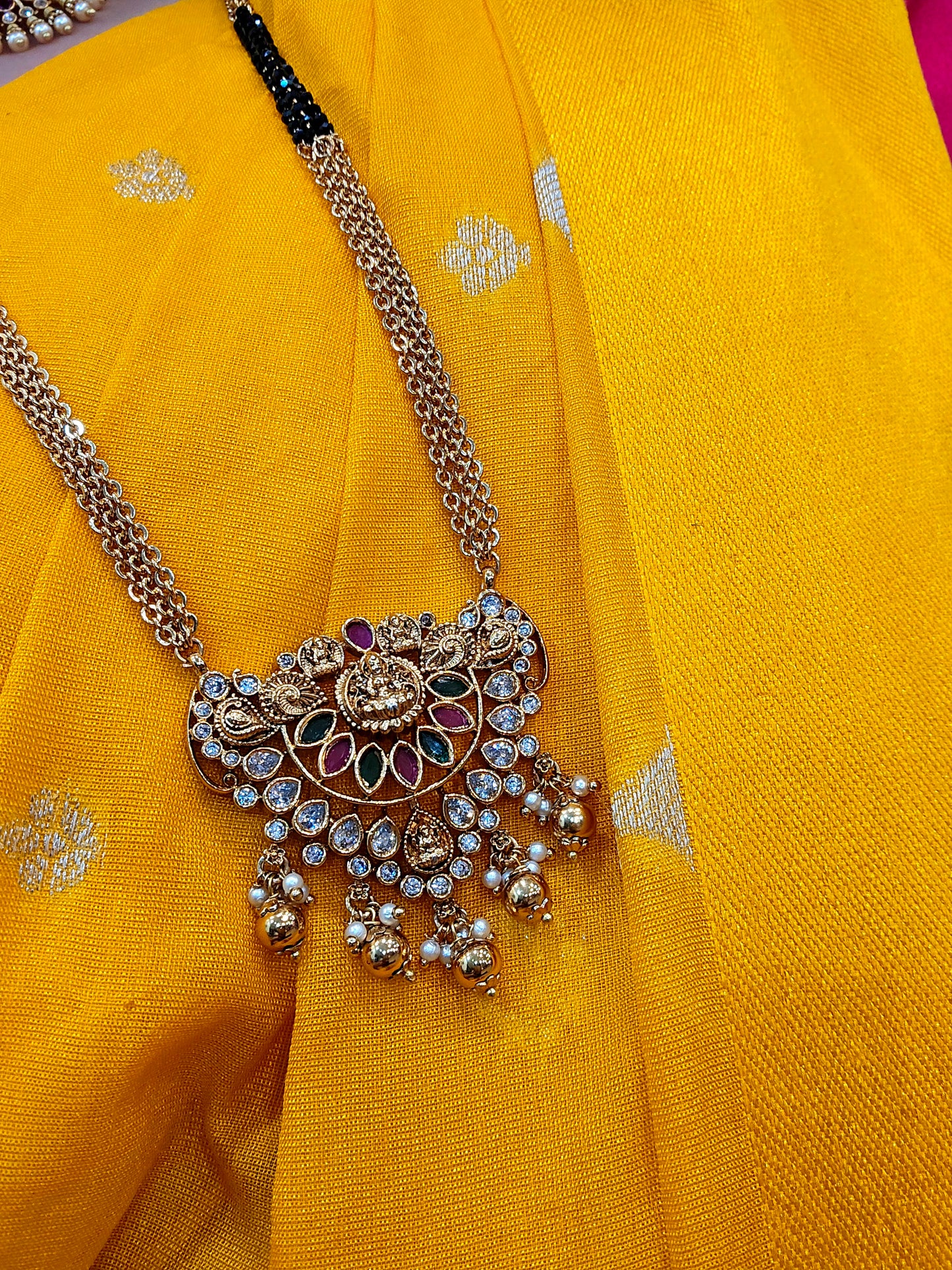 Long Black beads code SLS