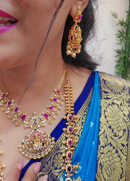 Neck set  with earrings SLS code 348J