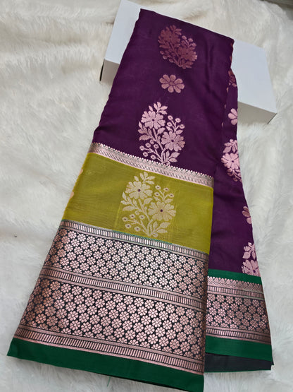 Saree un stiched blouse code SLS 560